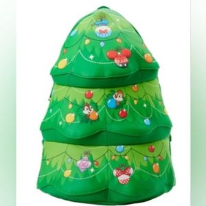 NWT Loungefly Disney Chip & Dale Tree Mini Backpack, So Cute!
